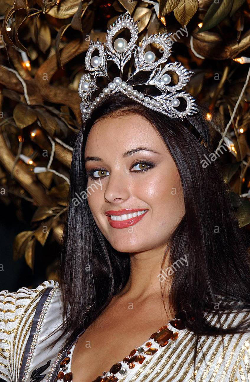 Оксана Федорова в молодости Мисс Вселенная